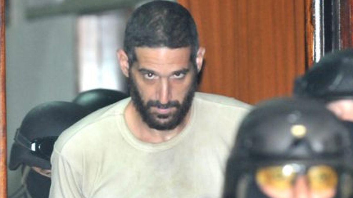Gil Pereg fue condenado el 3 de noviembre del 2021 y desde ese momento permanece en el Hospital El Sauce