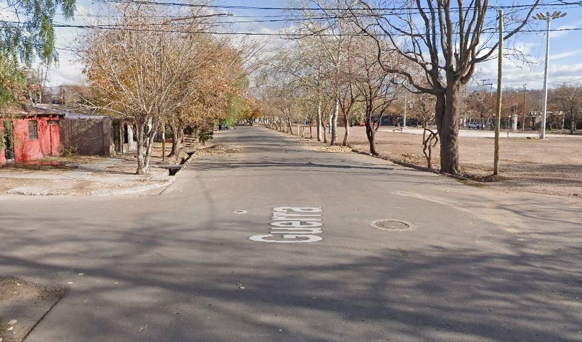En la calle Guerra de Guaymallén fue el accidente en el que un conductor se fugó.