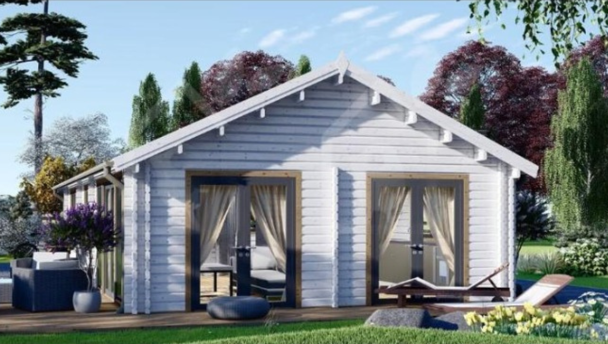 Estilo tradicional y cinco habitaciones: como es la casa prefabricada que está con una increíble rebaja