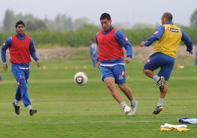 Godoy Cruz entrenó en su predio: Ramírez hizo fútbol y se reincorporó Jorge Curbelo