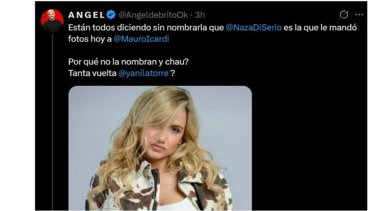 &Aacute;ngel de Brito prendi&oacute; fuego a Naza di Serio.