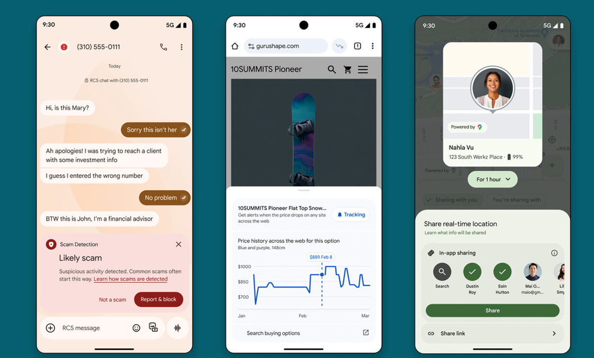 Las nuevas funciones que llegan a Android. Foto: Droid-Life. Las nuevas funciones que llegan a Android. Foto: Droid-Life.
