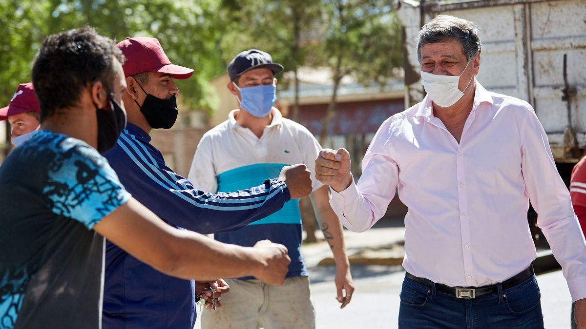 Daniel Orozco, intendente de Las Heras dicidió pagar un bono no remunerativo.