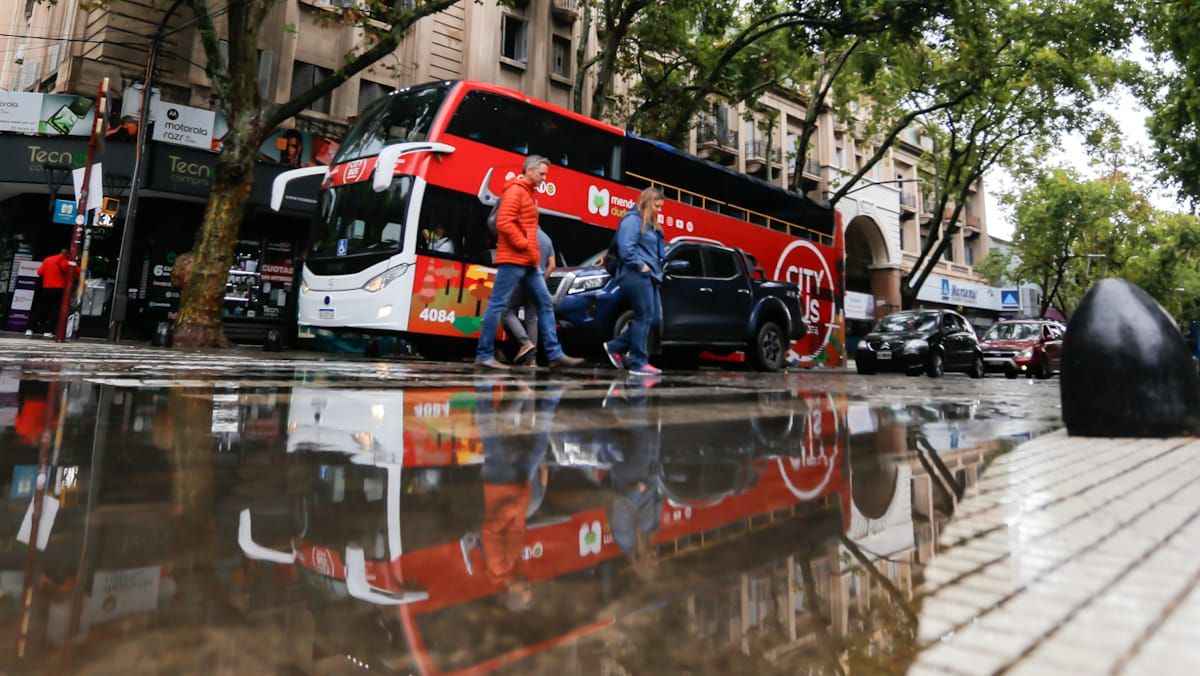 Mendoza bajo alerta naranja por intensas precipitaciones.