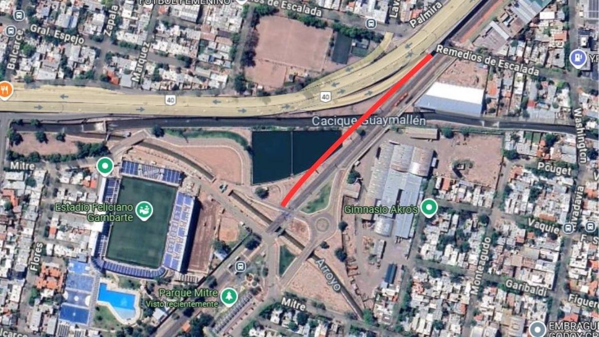 La nueva traza servirá para descomprimir la salida del Feliciano Gambarte y el parque Mitre, además de conectar Godoy Cruz con Guaymallén. La nueva traza servirá para descomprimir la salida del Feliciano Gambarte y el parque Mitre, además de conectar Godoy Cruz con Guaymallén.