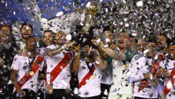 Imágenes de los festejos y la premiación de River campeón