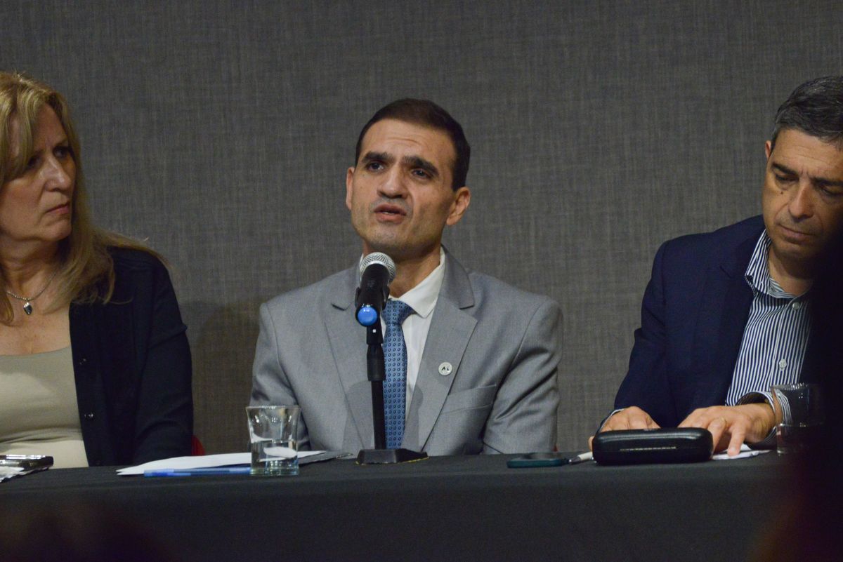 Fernando Giunta, hoy en la Fiscalía de Tránsito. Fernando Giunta, hoy en la Fiscalía de Tránsito.