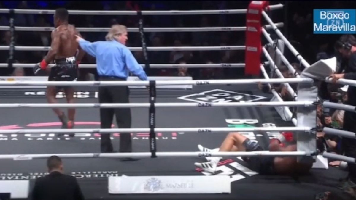 Captura de pantalla de la caída del Turco Abraham Buonarrigo en Francia. Captura de pantalla de la caída del Turco Abraham Buonarrigo en Francia.