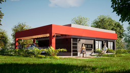 Tres habitaciones y dos baños: cómo es la casa prefabricada que se vende a 26.350 dólares