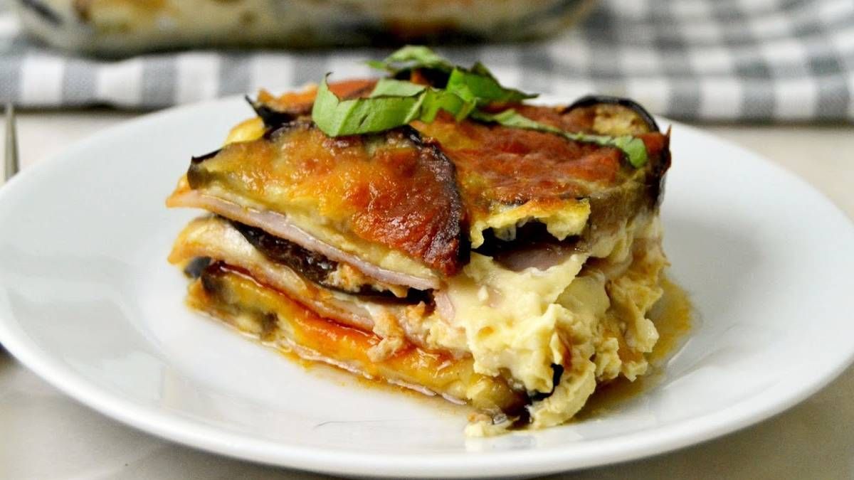 Recetas: cómo hacer un Pastel de berenjena, carne picada y queso cheddar. Foto: gentileza somoscocineros.