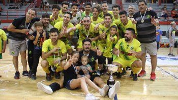 Gran año para Cementista: es bicampeón del futsal de Mendoza