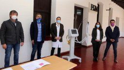 El club Godoy Cruz donó un respirador para la guardia del hospital Lencinas