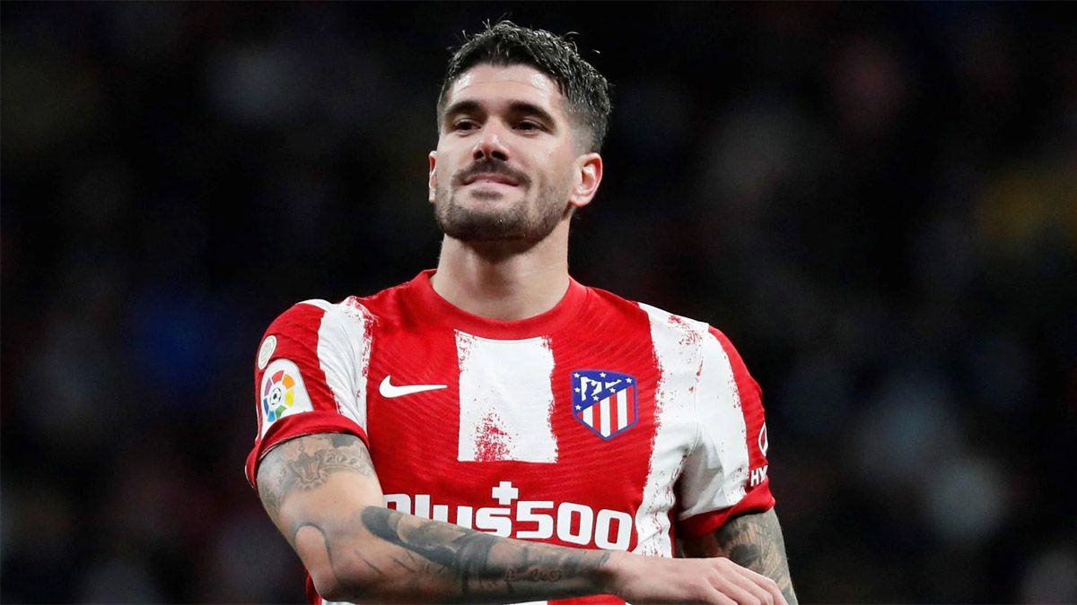 Rodrigo De Paul fue reprobado por los hinchas del Atlético de Madrid, en el partido de Champions.