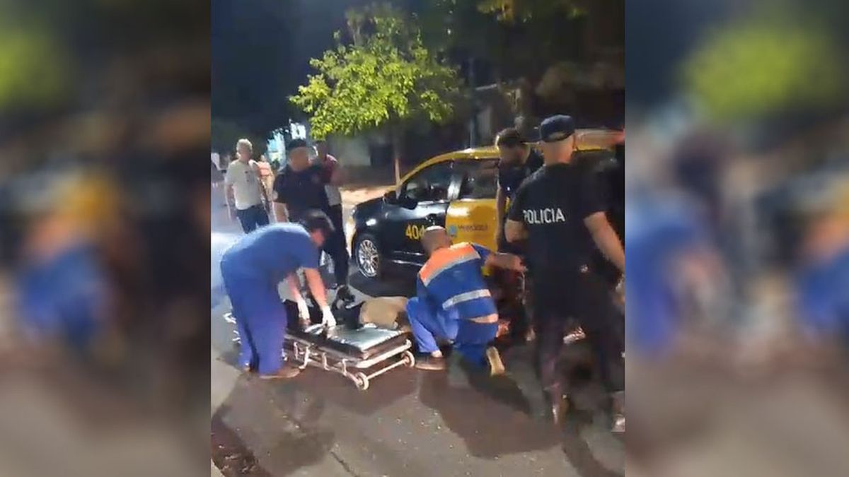 El taxista fue golpeado en la cabeza por una pareja que le robó sus pertenencias y escapó hacia el Campo Pappa, en Godoy Cruz.