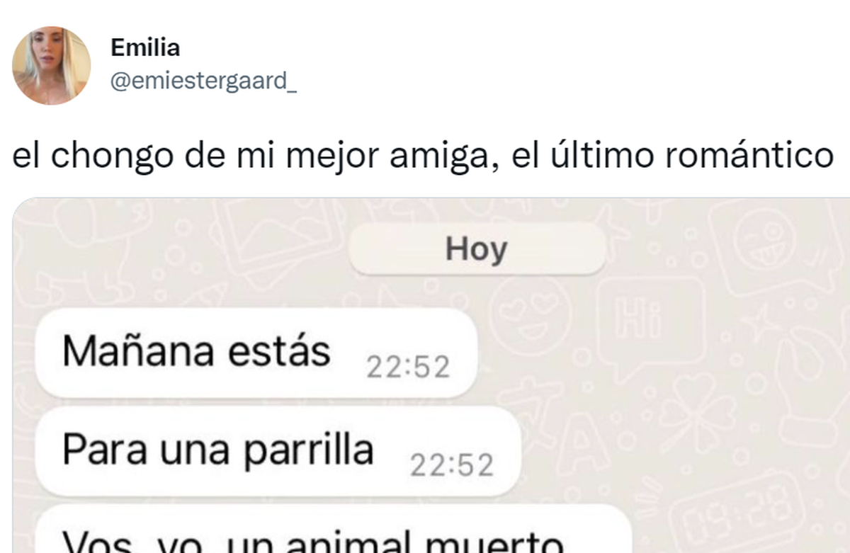 Una joven se hizo viral en Twitter luego de escrachar al chongo de la amiga