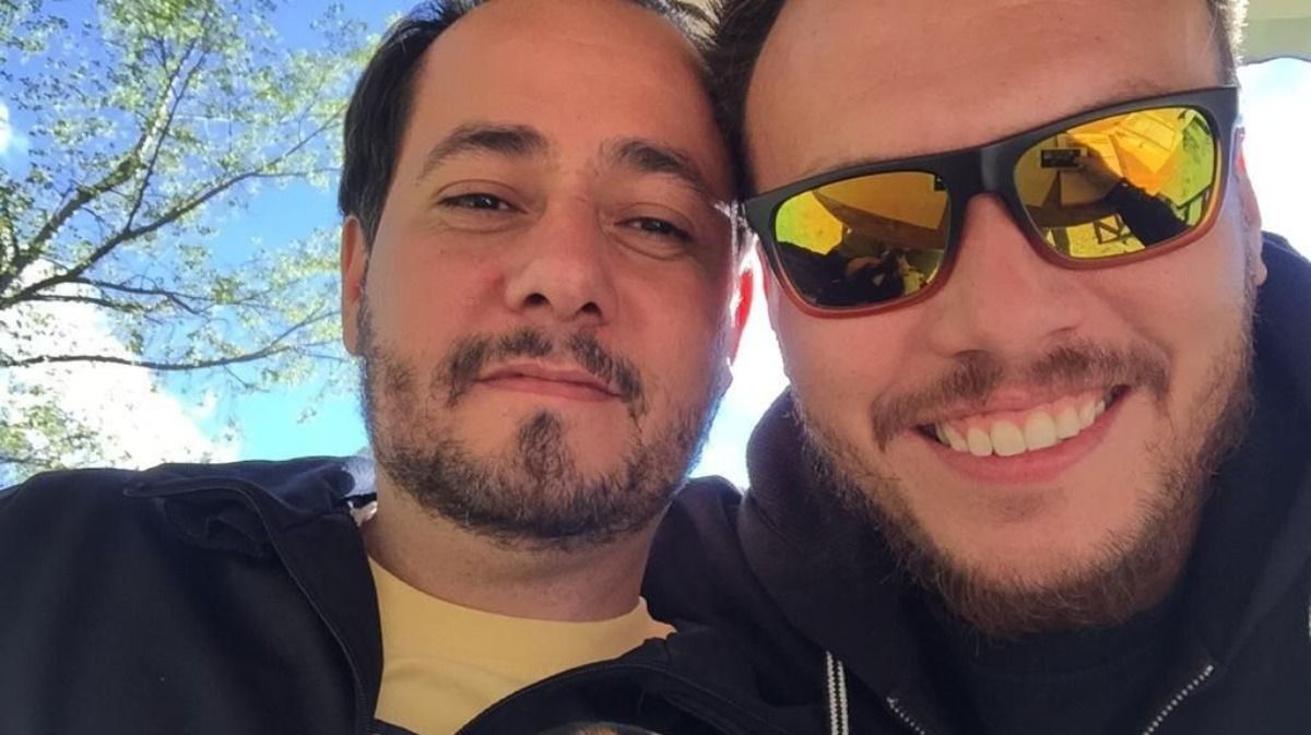 Rodrigo Gajardo (45) y Gastón Martín (36) serán los papás del niño que va a nacer.