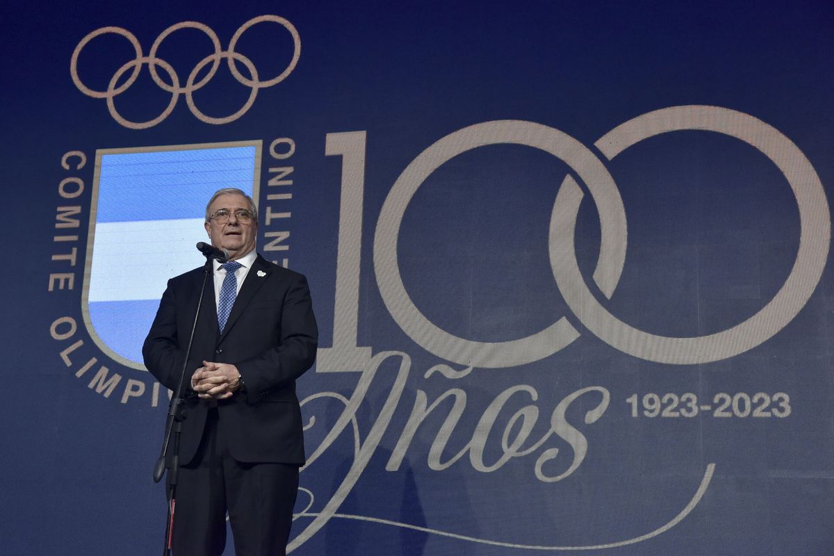 Mario Moccia, presidente del Comité Olímpico Argentino Mario Moccia, presidente del Comité Olímpico Argentino