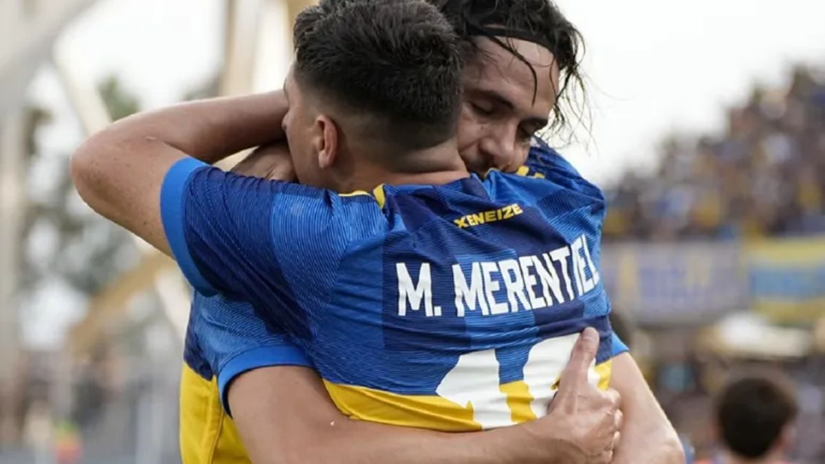 Promesa de gol. Boca dispondrá de todos sus titulares para jugar con Platense, y en la ofensiva estarán los uruguayos Edinson Cavani y Miguel Merentiel.