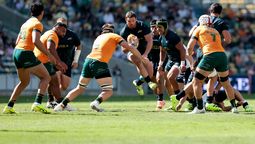 Los Pumas no pudieron sostener el resultado ante los Wallabies.