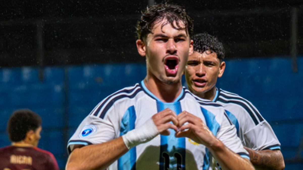 La Selección argentina sigue sumando y ganando en el Sudamericano Sub 17