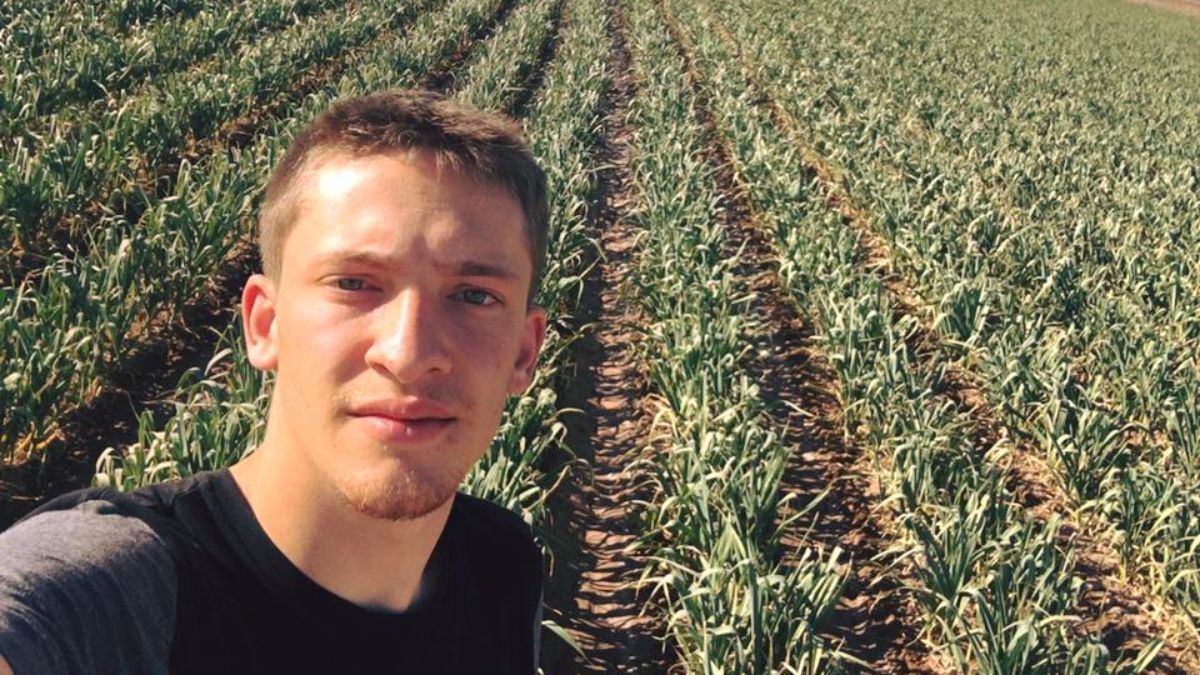 Con los pies en la tierra. La familia Pandolfino tiene tradición en la producción, empaque y exportación de ajos, y Franco hace años que está involucrado en este negocio internacional.