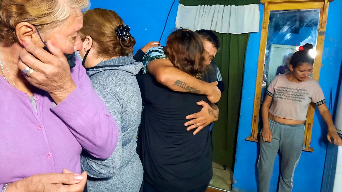 El dolor de la familia del pequeño Thiago.