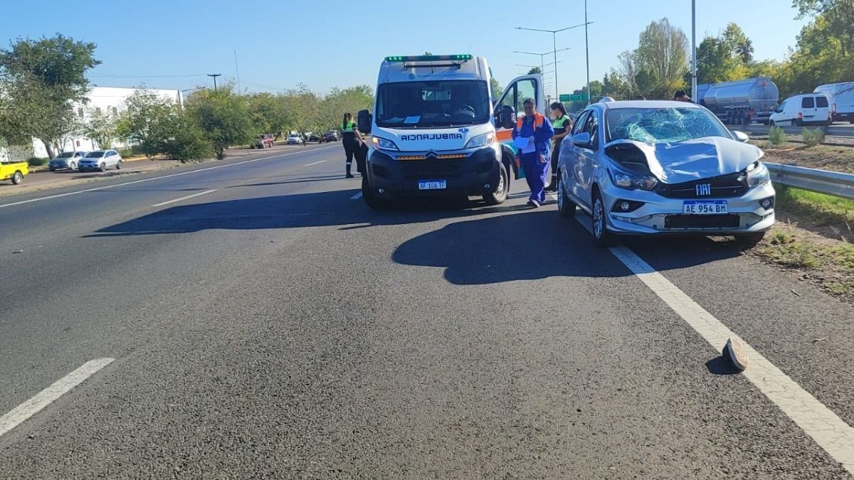 El accidente fatal tuvo lugar sobre el Acceso Sur.