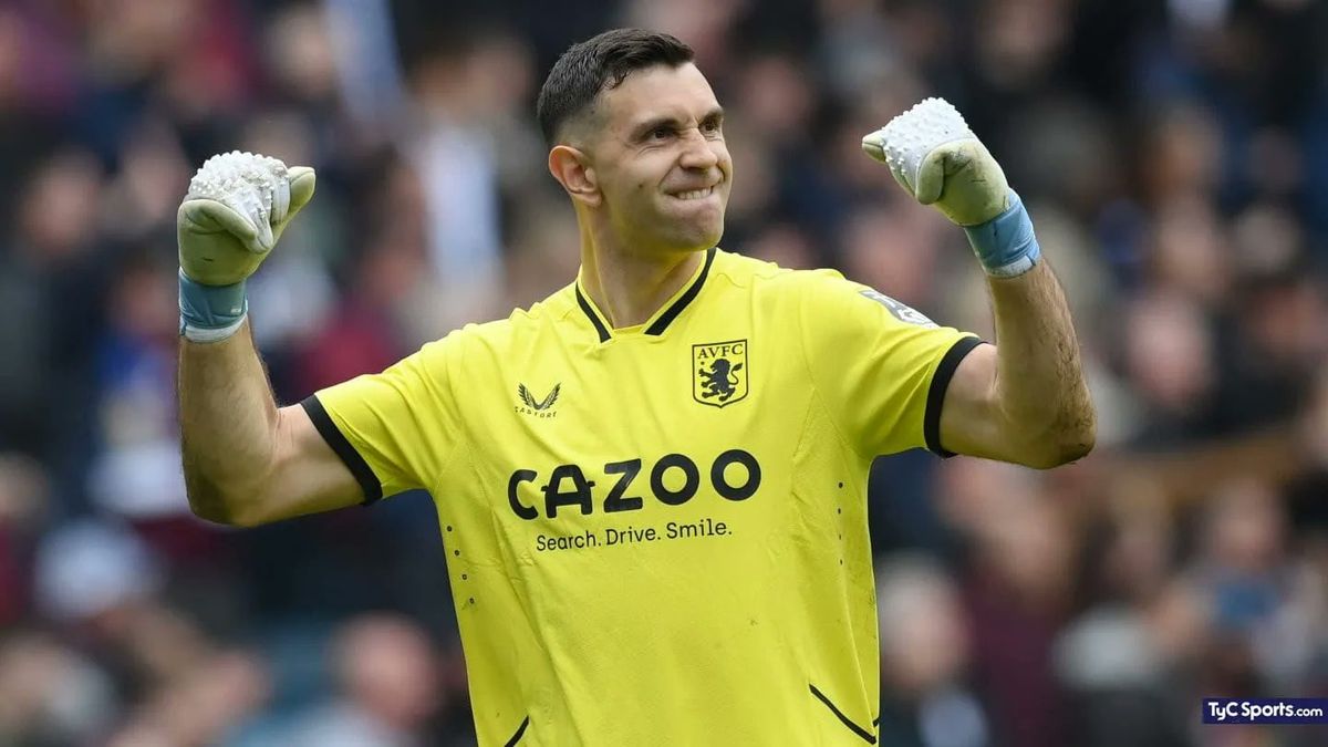 Dibu Martínez tuvo una gran temporada en el Aston Villa. Dibu Martínez tuvo una gran temporada en el Aston Villa.