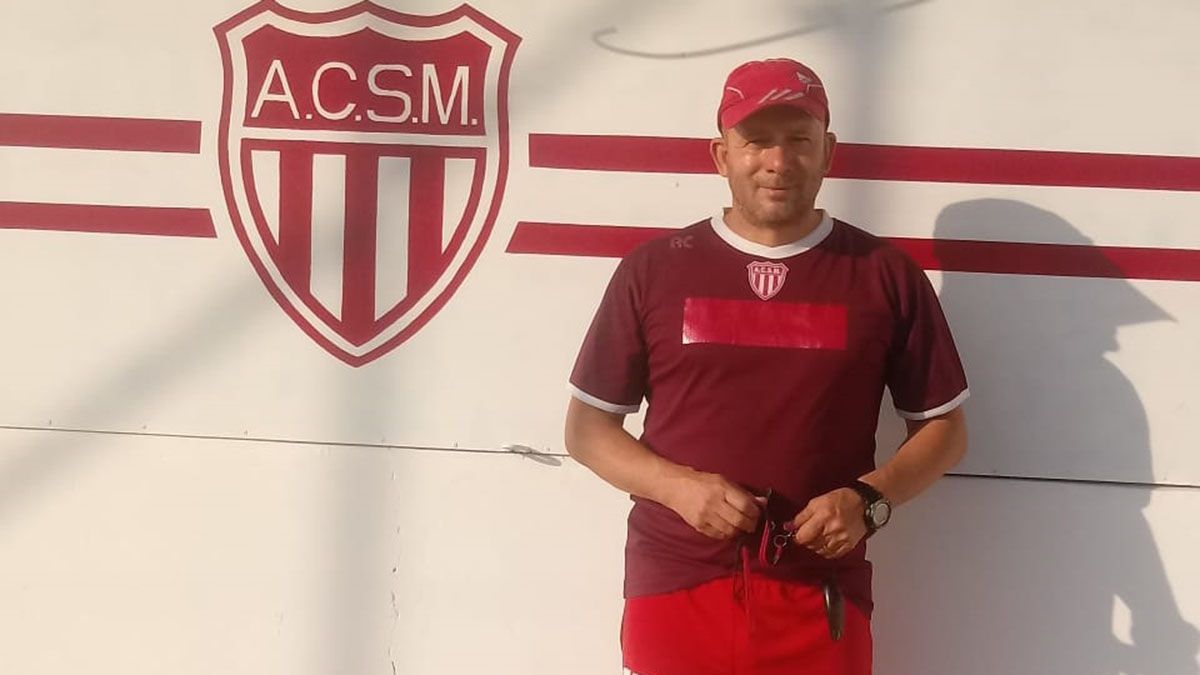 Lucio Ramos el DT de San Martín.