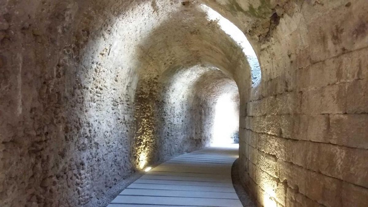 Así se ve el enclave arqueológico Teatro Romano de Cádiz. Así se ve el enclave arqueológico Teatro Romano de Cádiz.