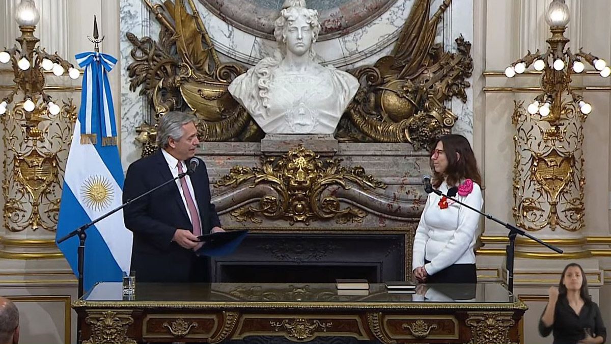 Batakis juró este lunes como ministra de Economía de la Nación.