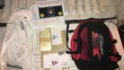 Detuvieron en Paraná a un hombre que trasladaba un kilo de cocaína en la mochila