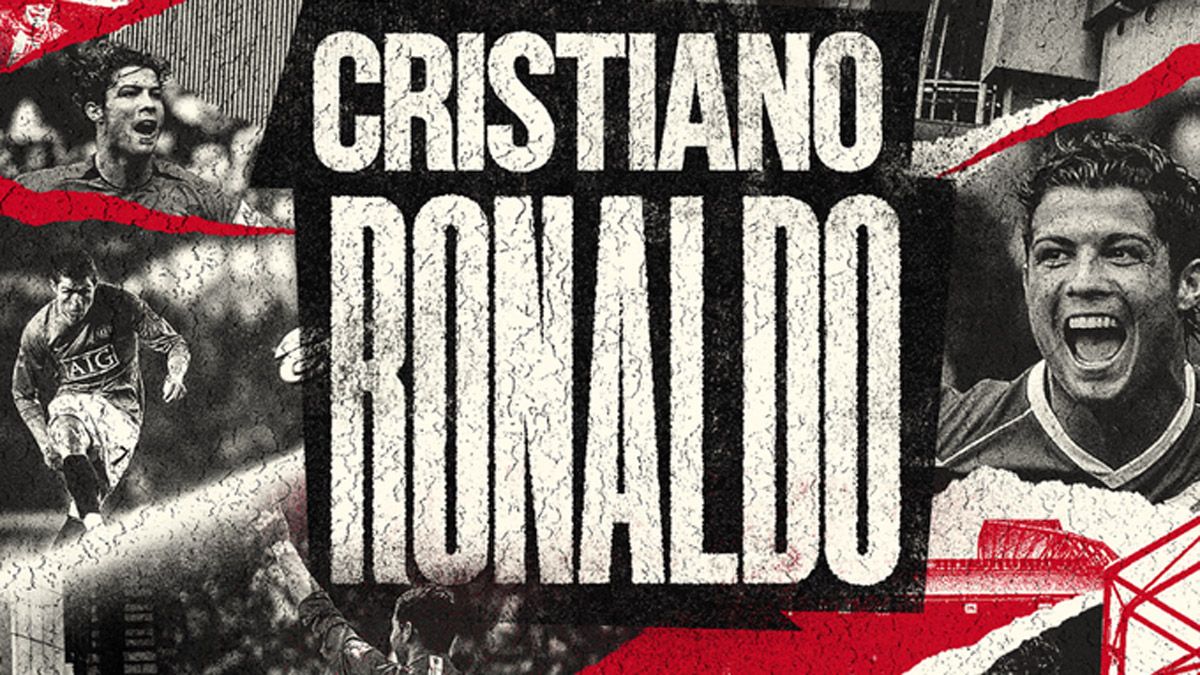 ¡Cristiano Ronaldo es jugador del Manchester United!