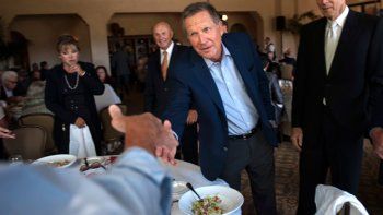 Apareció otro Trump en potencia: el gobernador de Ohio, John Kasich
