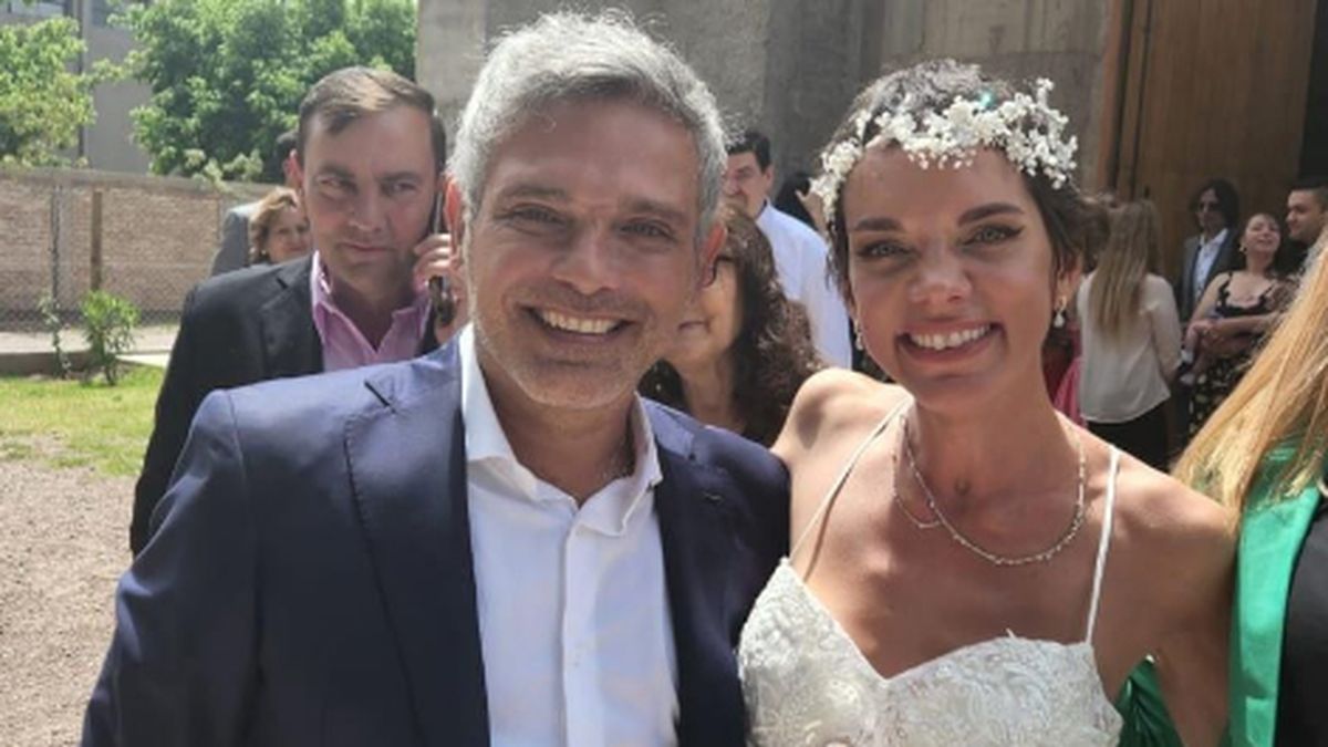 Giuliana Lucoski se casó con el médico Ricardo Luna tras el accidente vial.