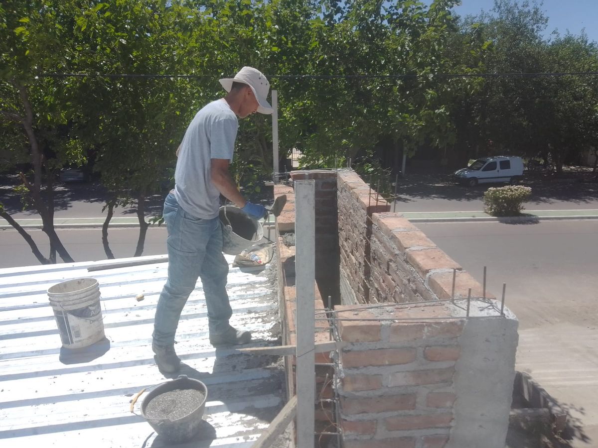 Ramiro Blanco en plena faena.