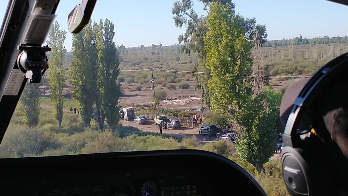 Operativo en Lavalle.
