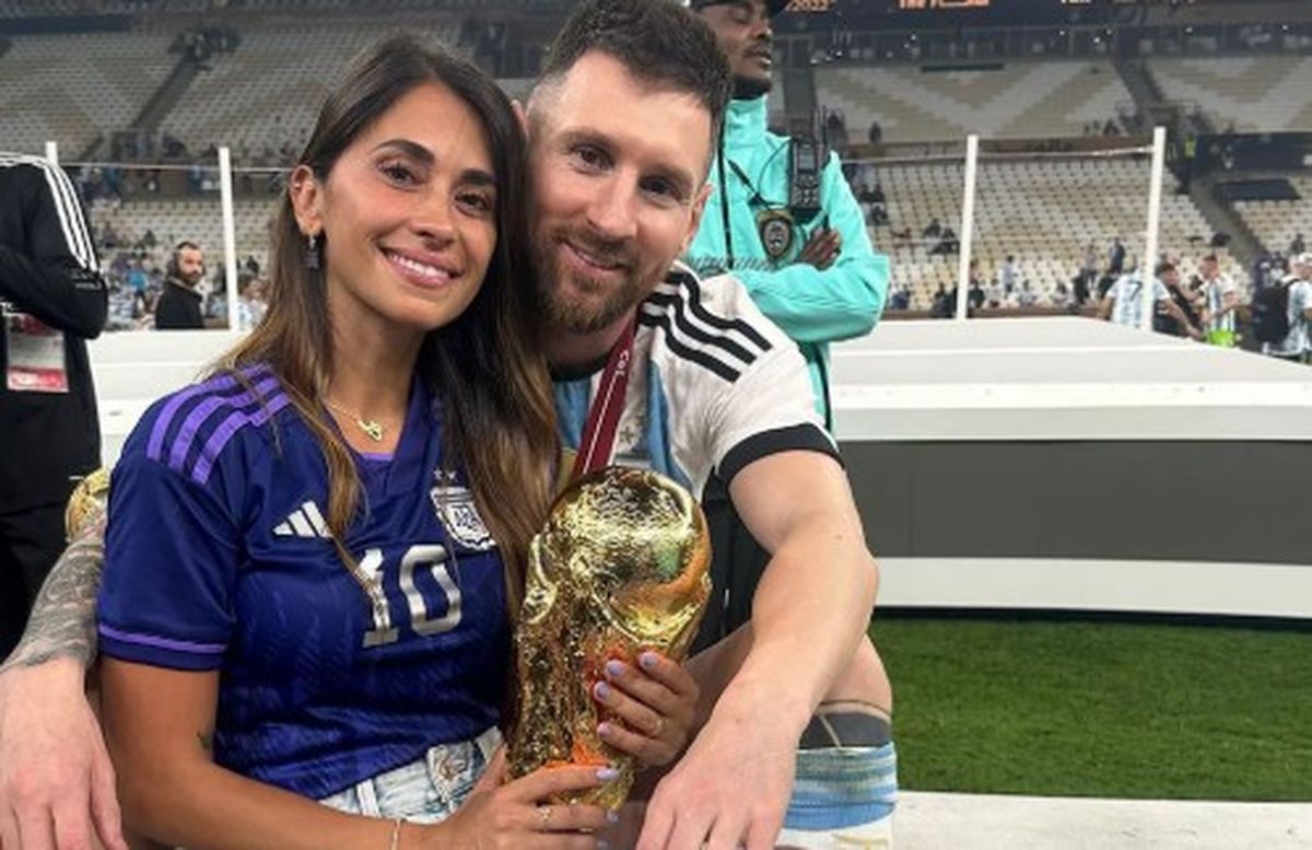 Antonela Roccuzzo recibió un piropo de la esposa argentina de Cristiano Ronaldo.