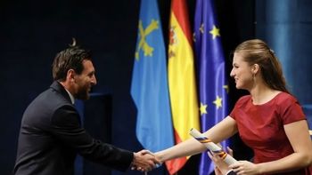 Lionel Messi recibió el Premio Princesa de Asturias de los Deportes 2026 y fue ovacionado en España Lionel Messi recibió el Premio Princesa de Asturias de los Deportes 2026 y fue ovacionado en España
