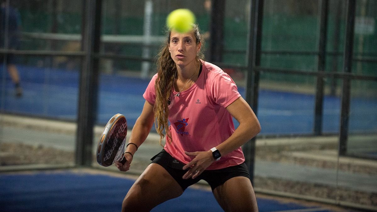 Concentración total. Desde chica Mari aprendió a elegir bien sus actividades, y enfocarse de lleno.