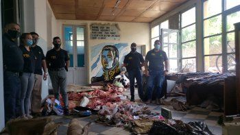 En 17 allanamientos desbarataron a una banda de cuatreros que vendía la carne a $450 el kilo