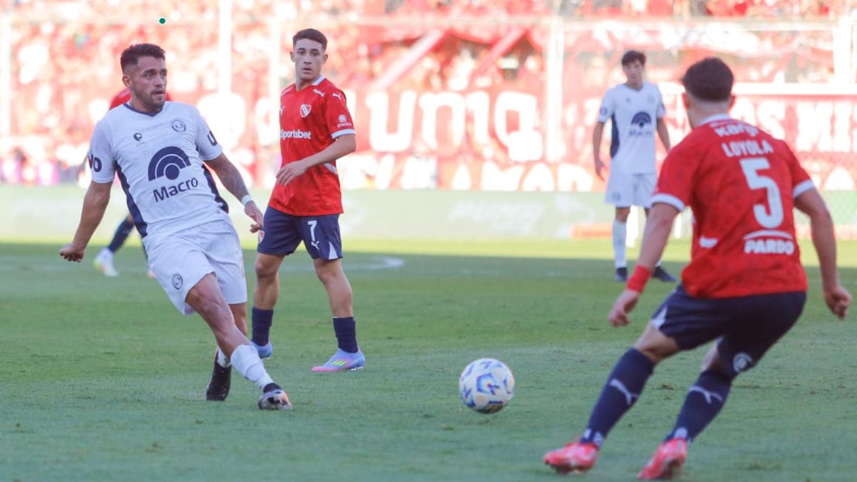 Amarfil tuvo una de las chances de gol m&aacute;s claras del primer tiempo.