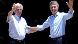 Macri y Tabaré Vázquez sellaron un nuevo acuerdo de monitoreo  Medioambiental conjunto