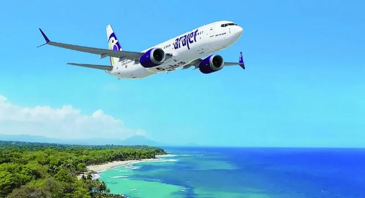 Arajet inauguró los vuelos directos entre Mendoza y Punta Cana.