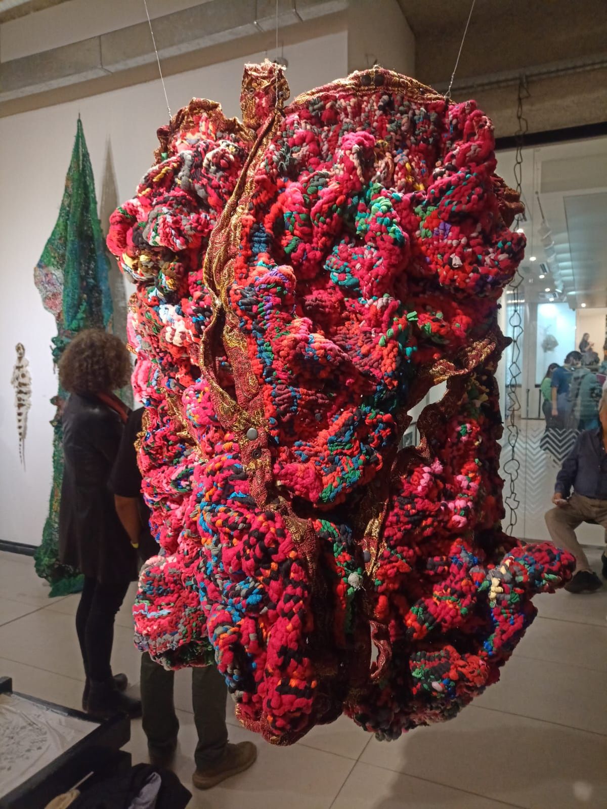 El patrimonio del Museo Municipal de Arte Moderno tiene un dibujo de Octavio Joaquín y ahora le suma esta escultura textil: El patrimonio del Museo Municipal de Arte Moderno tiene un dibujo de Octavio Joaquín y ahora le suma esta escultura textil: