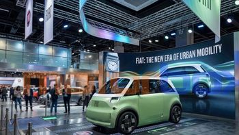 Fiat dio detalles del Quattrolino, un nuevo mini eléctrico que llega como hermano mayor del Topolino