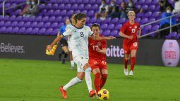Argentina cayó nuevamente en la She Believes Cup