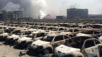 Ya son 104 los muertos por la explosión en China
