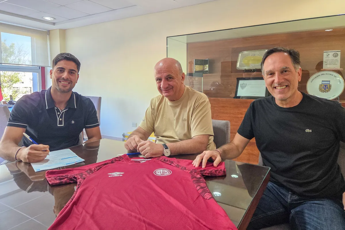 Franco Petroli pas&oacute; de Godoy Cruz a Lan&uacute;s.