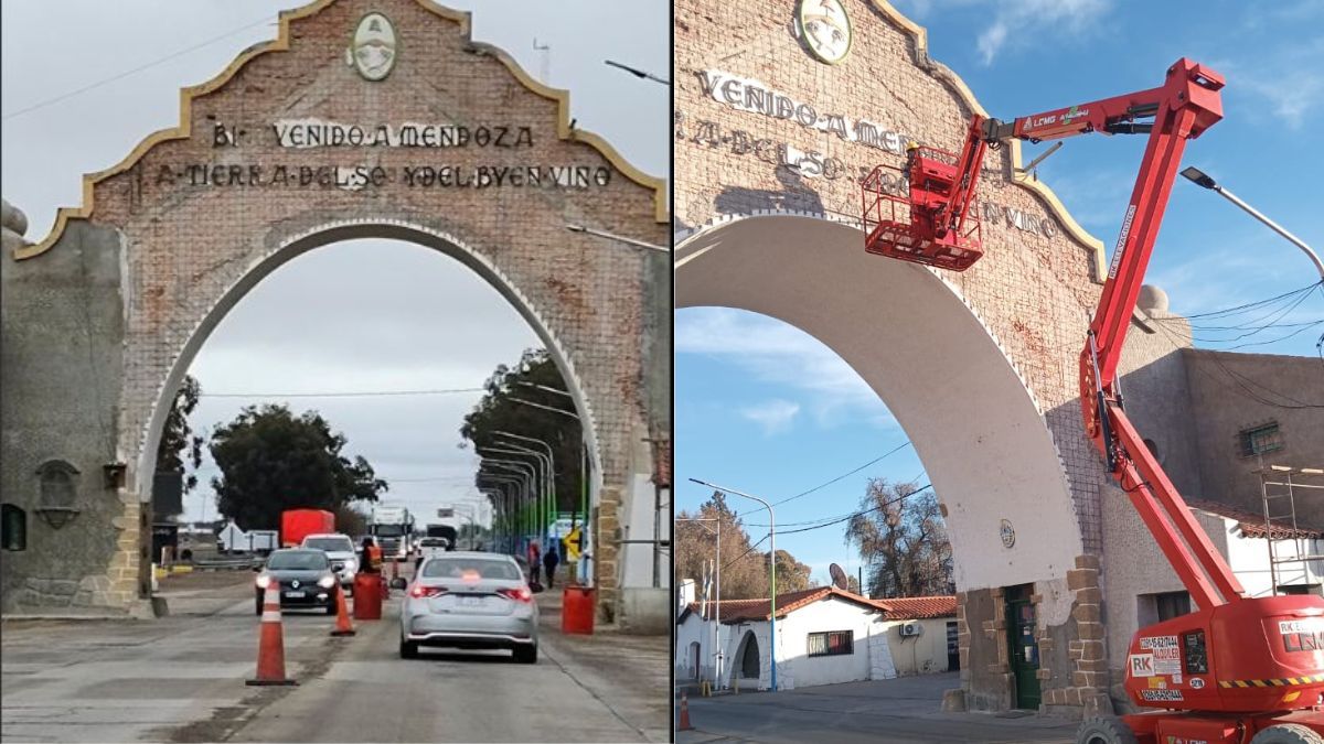 La primera imagen fue publicada por un usuario de X
